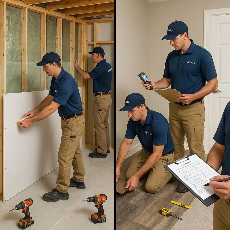 Repairs and Reconstruction process in New Haven, IN